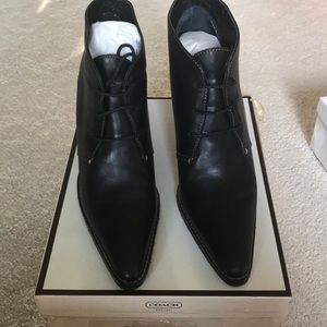 Coach granny boots
